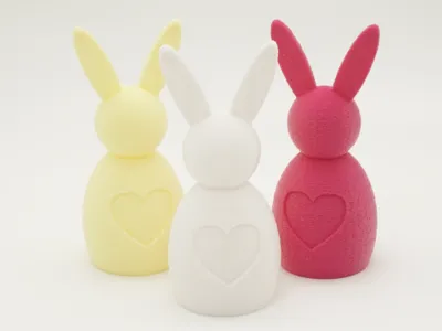 Simple Bunny For Easter