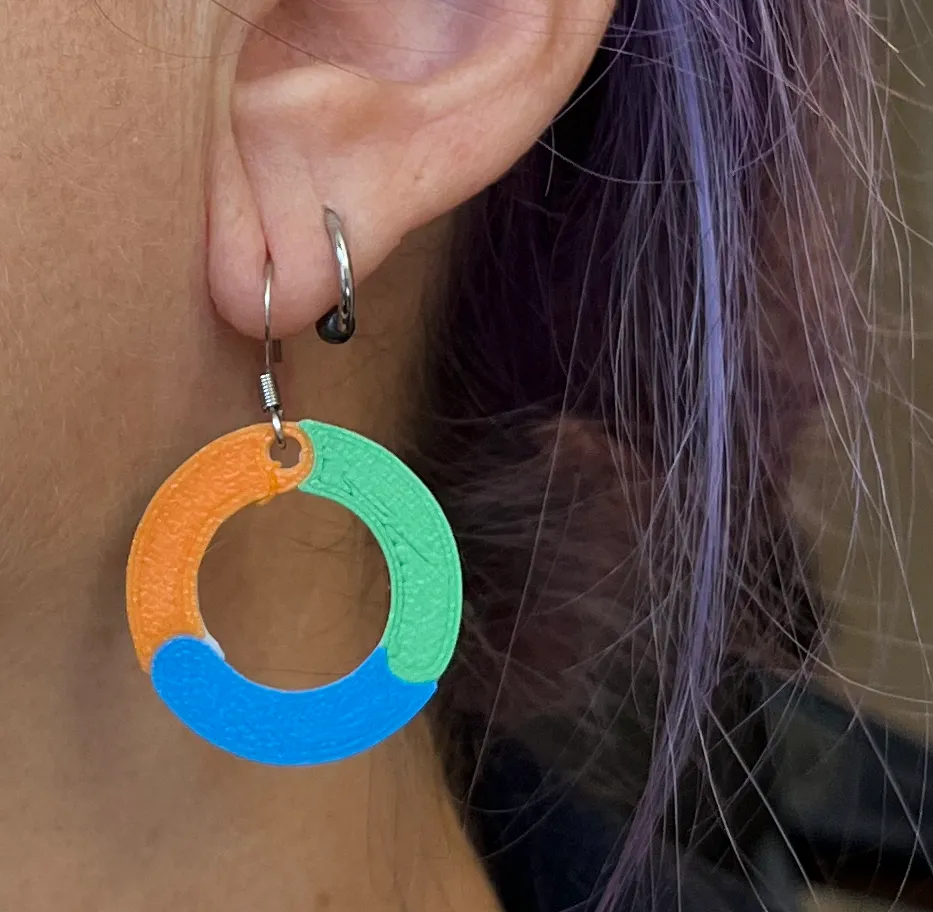 OpenUK Earrings or Necklace view 2