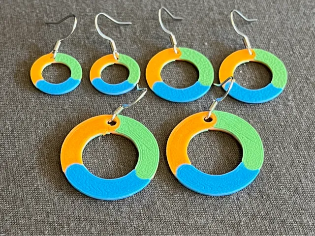 OpenUK Earrings or Necklace