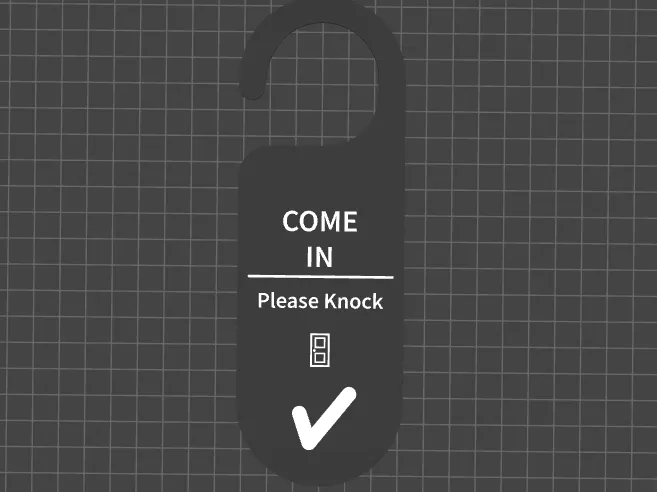 DOOR HANGER