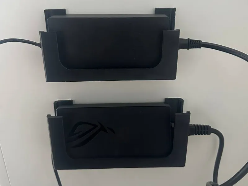 Power Brick Mount (Holder) for Monitor and Laptops