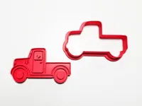 Set d'emporte-pièces camion, voiture et camping-car — photo 5