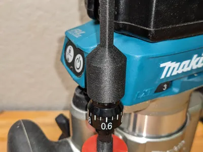 Makita Plunge Router Drill attachment