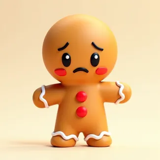 Cute Little Gingerbread Man!