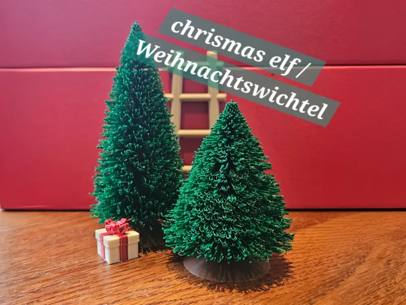 Weihnachtswichtel - Tannenbaum (2 größen)