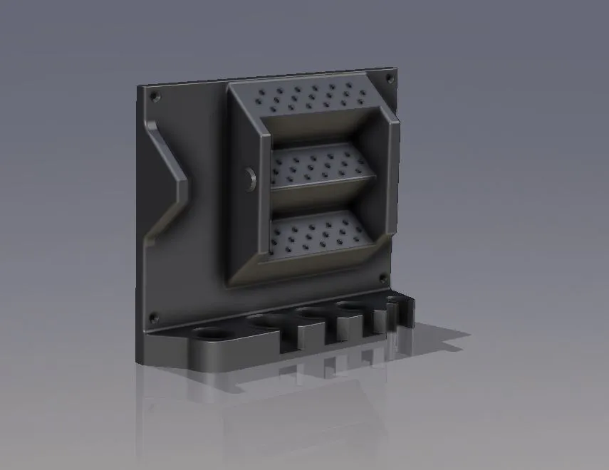Dremel 3000 Flex shaft Wallmount by Tresign 3dcraft MakerWorld
