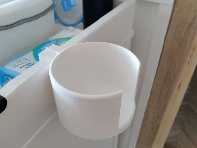 Cup Holder for IKEA SUNDVIK Changing Table