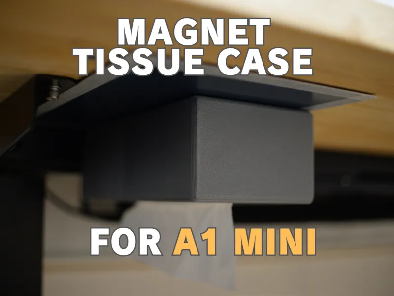 天板裏 マグネットティッシュケース for A1 mini