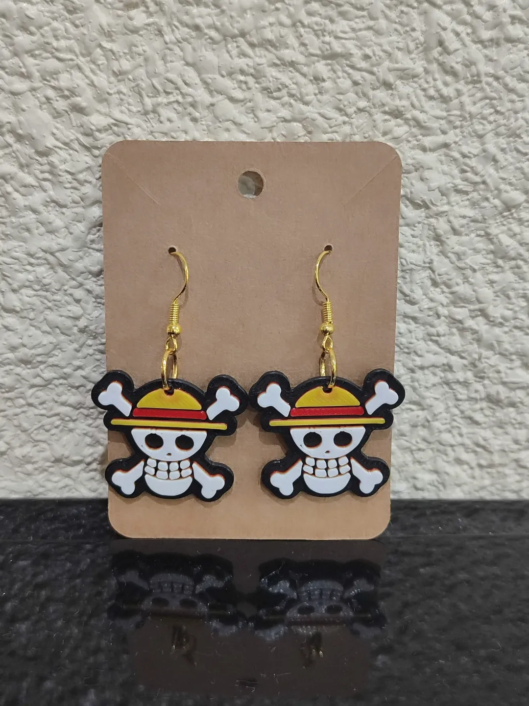 Pendientes calavera Luffy view 3