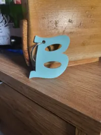 Porte-clés lettres de l'alphabet — photo 2