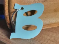 Porte-clés lettres de l'alphabet — photo 1