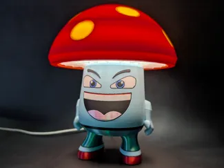 LED001 USB LED character - mushroom night light