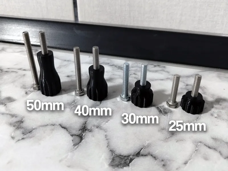 Action Camera Thumb Screw Metric - Hex M5