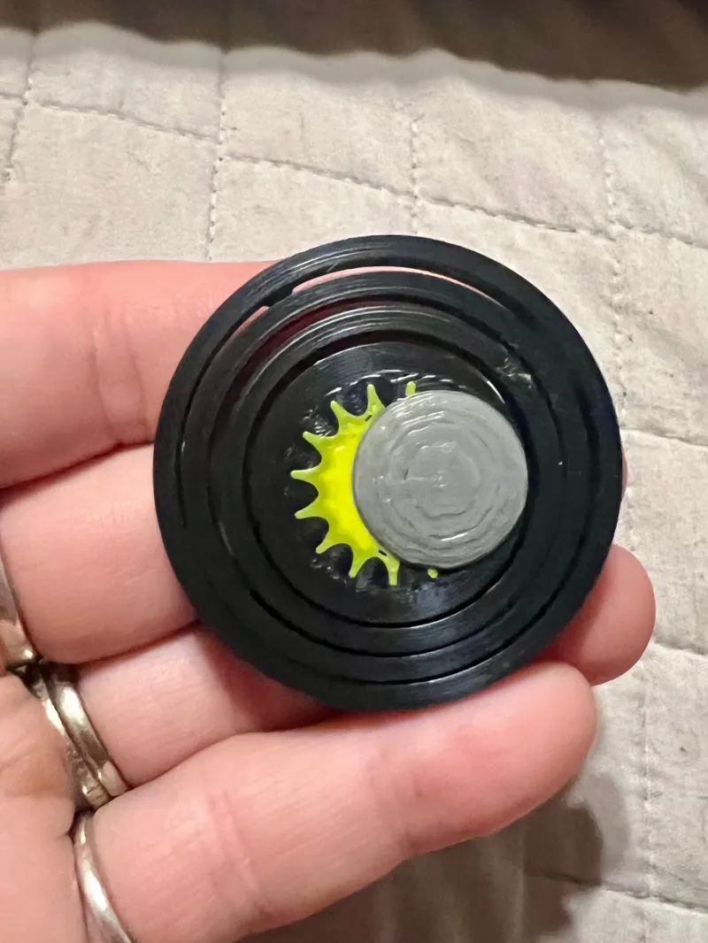 Eclipse 2024 Fidget Ring