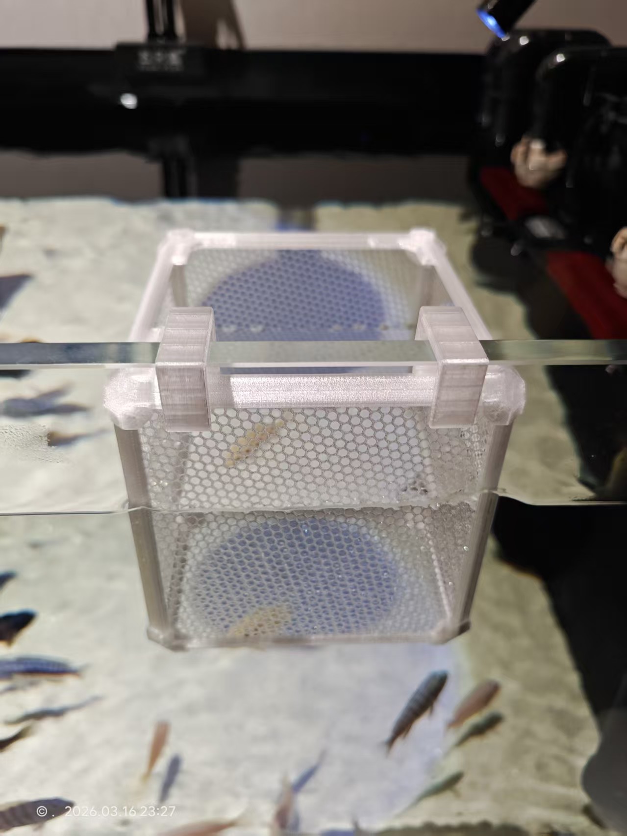 Miniatura 2 do modelo 3D 鱼缸隔离盒