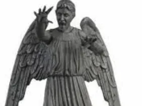 A weeeeping angel