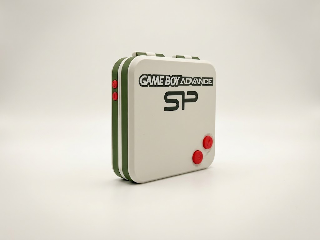 Retro Case – Game Boy Advance SP Style