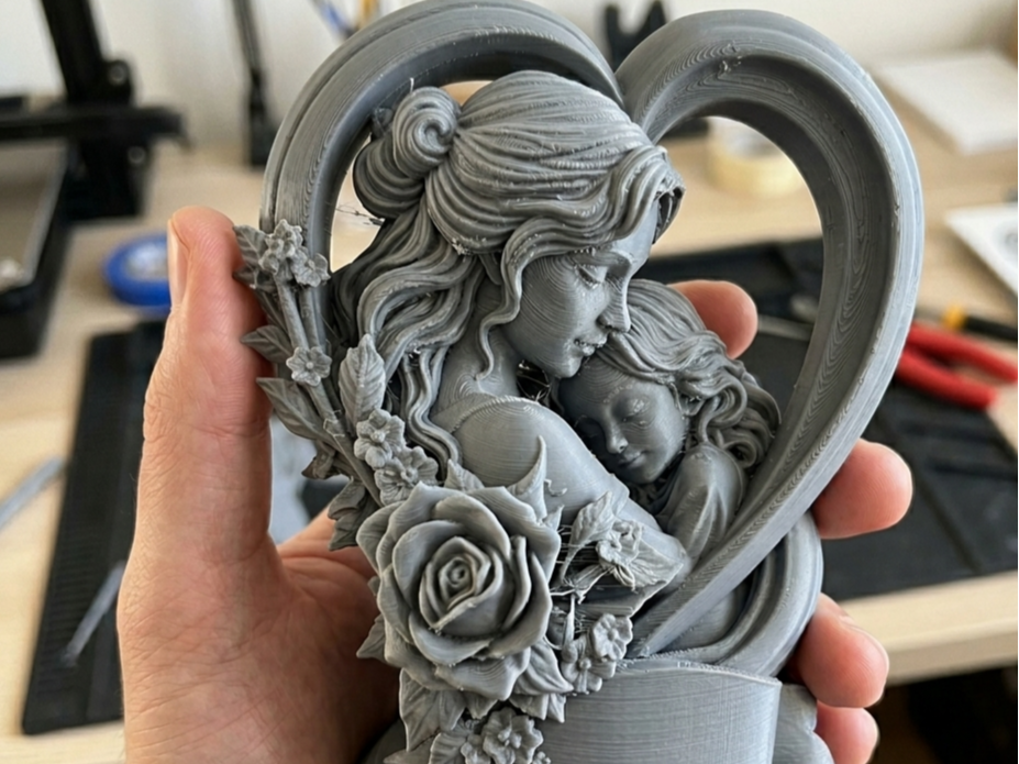 Miniatura 1 do modelo 3D Mother's Day Special 3D Art