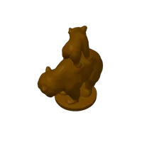 Sculpture d'ours épurée — Smoothie — photo 2