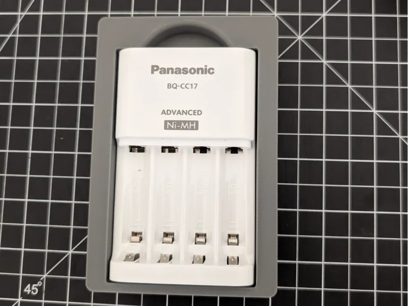 Panasonic eneloop charger - Gridfinity bin
