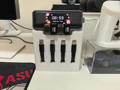 Anker Prime 250w Desktop Retractable Cable Charging Station