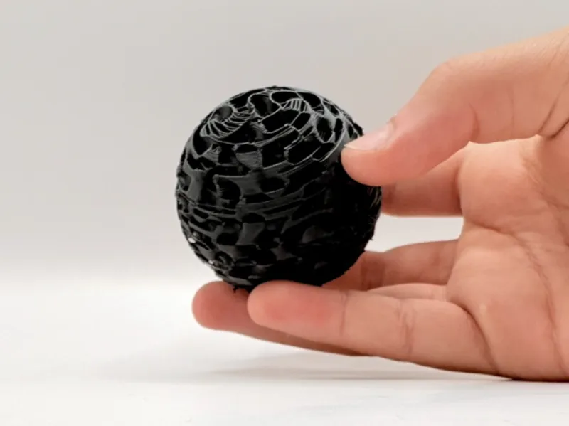 Gyroid Fidget Tpu Squishy Ball
