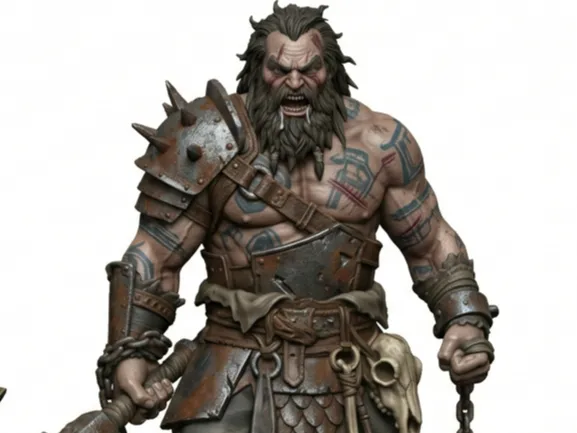 Chinese Bandit - Eastern Fantasy Miniature