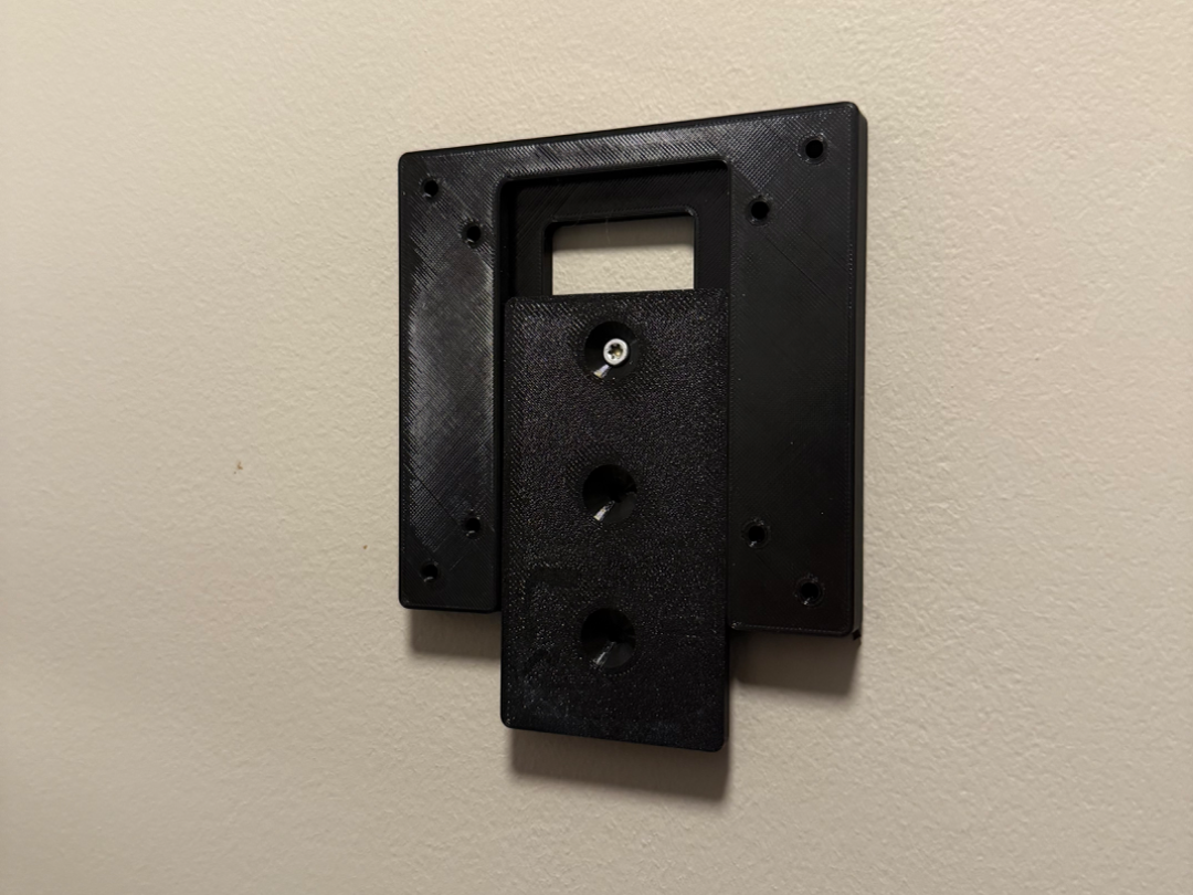 Low profile Vesa wall mount