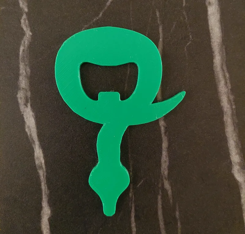 Snake bottle opener