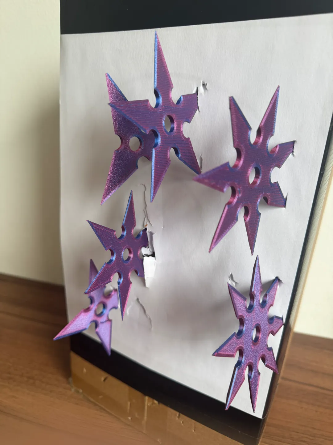 Shuriken Ninja Star Set view 3