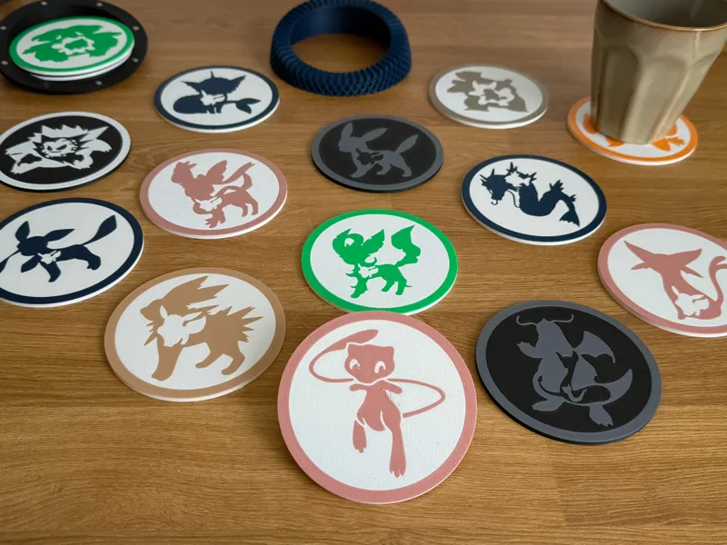 Pokémon Evolution Coaster Mew