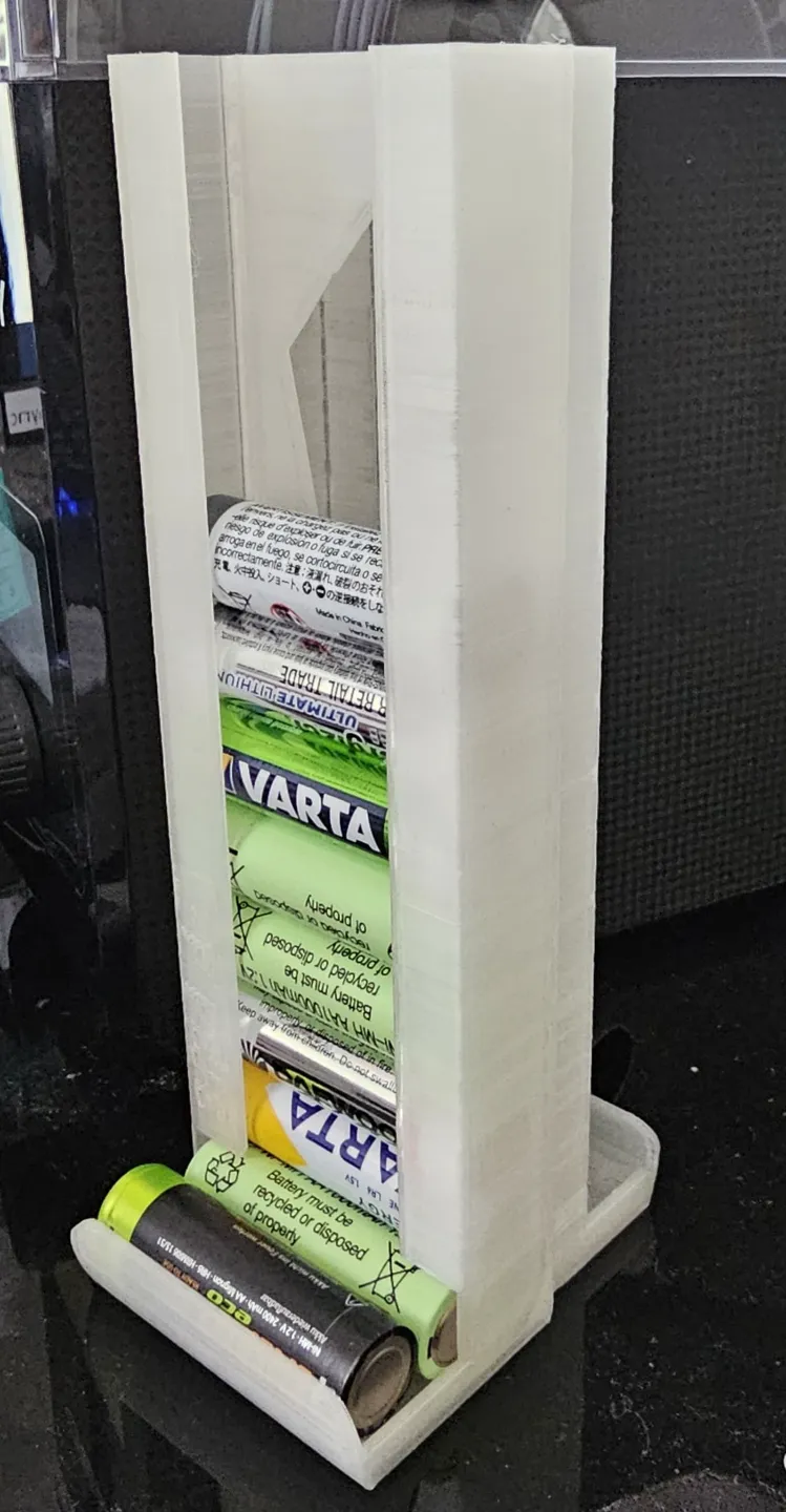 AA + AAA Battery dispenser Combined Holder Storage by ek1453 MakerWorld