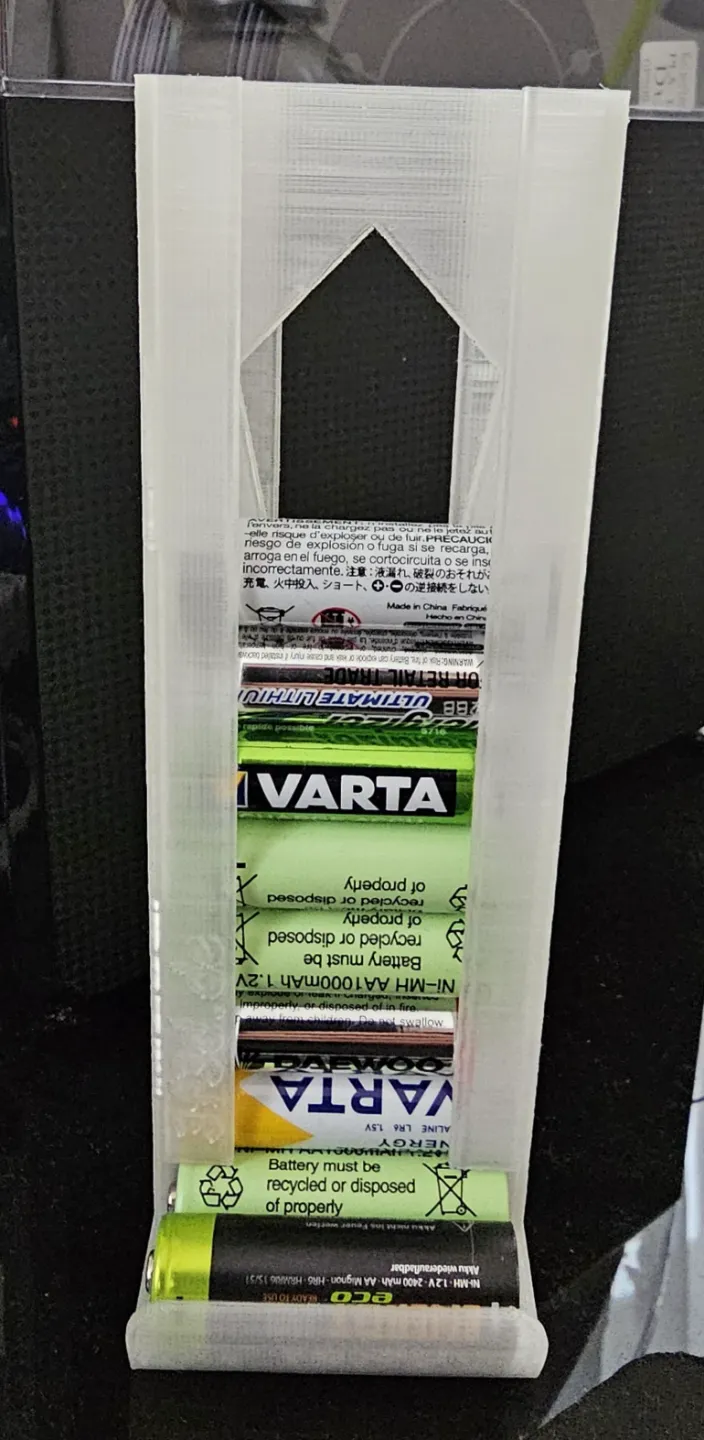 AA + AAA Battery dispenser Combined Holder Storage by ek1453 MakerWorld