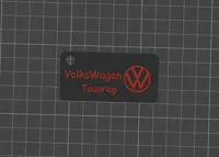 vw keychain Touareg