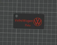 vw keychain Polo