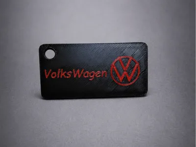 Customizable Volkswagen Keychain-Pick Your Model!