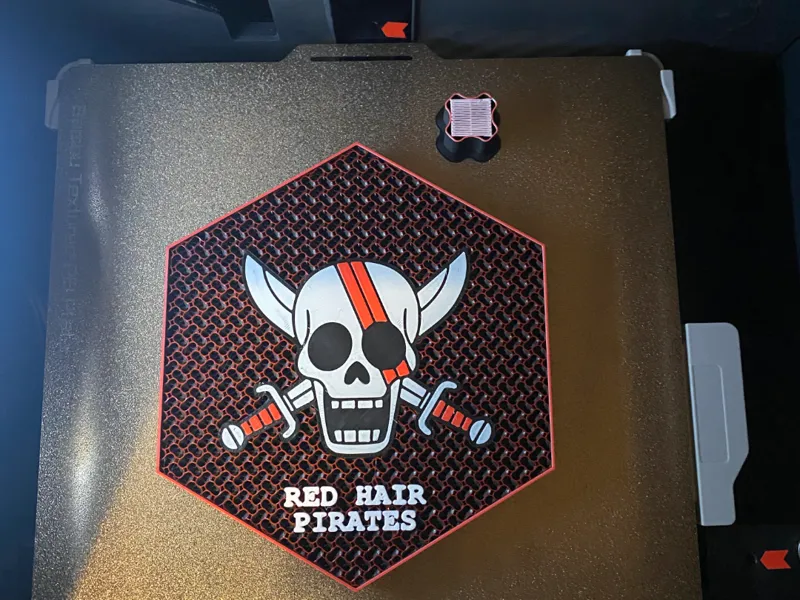 One Piece: Red Hair Shanks Jolly Rodger Hex Art