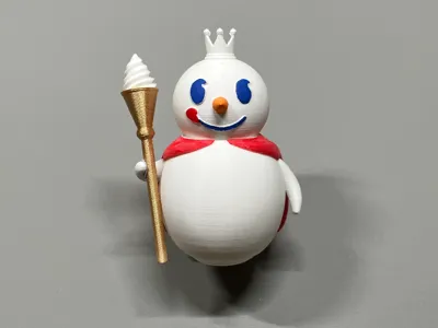 Mixue Bingcheng Snow King Figurine