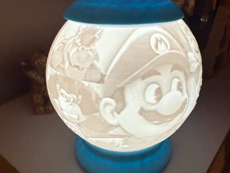 Mario Lithophane