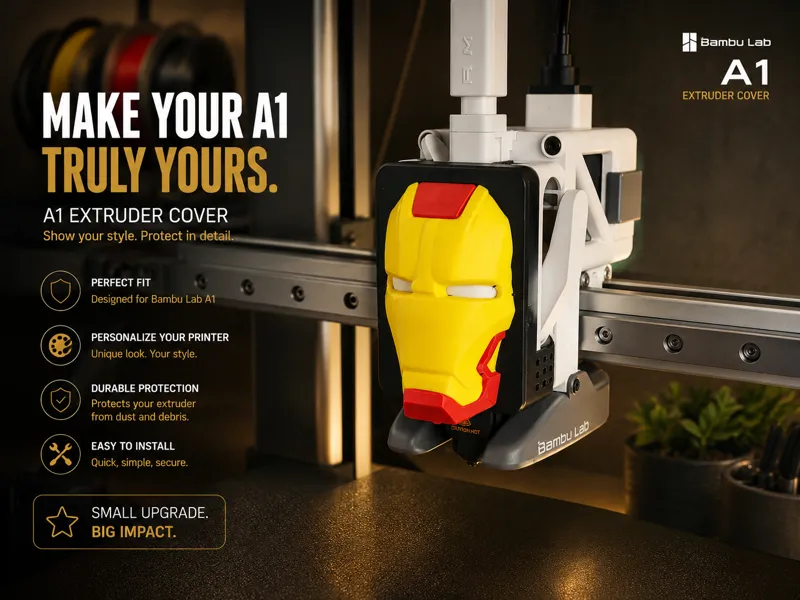 A1/A1 mini Iron Man Customization Pack