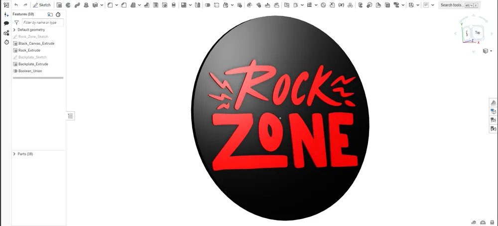 Let's Rock - Rock zone coaster by Nirolfix - MakerWorld