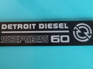 Detroit Series 60 sign