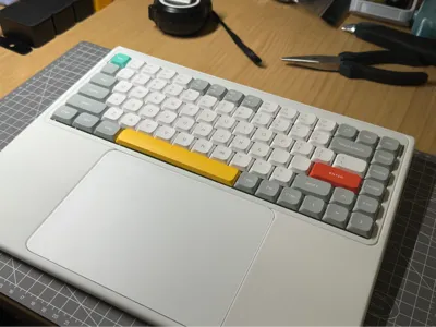 NuPhy Air75 & Magic Trackpad Two-in-One Tray