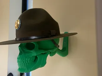 Skull Hat Stand