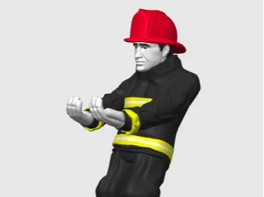 Soporte PS5 y Celular Bombero