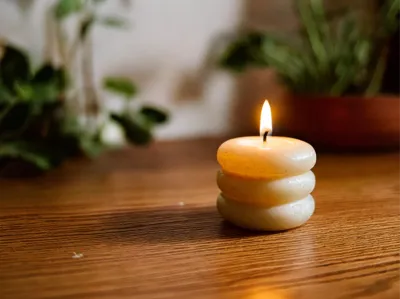 Mold for a Ring Candle