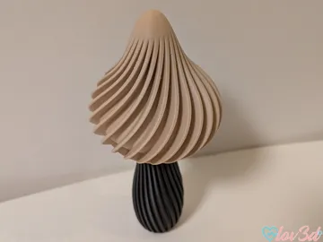 Estante o repisa: Twisted Swirl Mushroom — vista de referencia 4