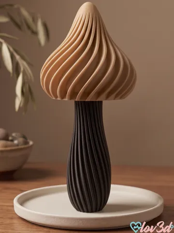 Estante o repisa: Twisted Swirl Mushroom — vista de referencia 2