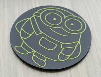 Minion coaster