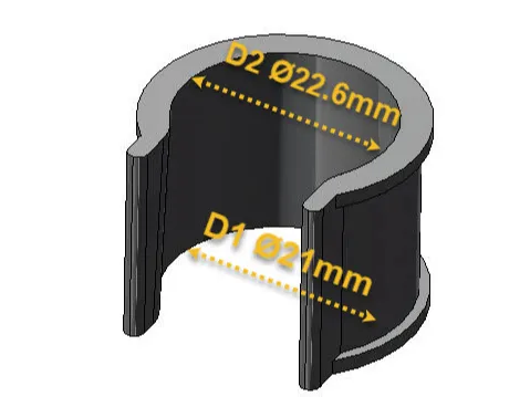 Adapterring für Duschhalterung